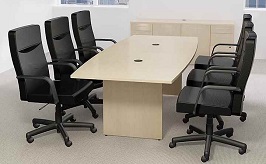 10 Boat Shaped Conference Table 3
