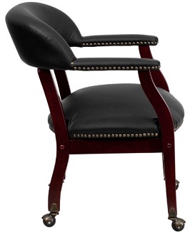 Flash Furniture B-Z100-LF-0005-BK-LEA-GG Black Leather 2