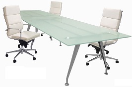 Frosted Glass Conference Tables - 6 2
