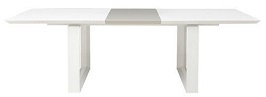 Modern White Lacquer Conference Table 2