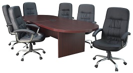 Regency Legacy 120-inch Racetrack Conference Table 2