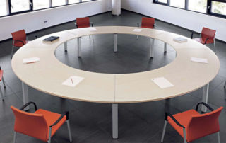 Round Conference room table