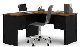 Bestar Somerville L-Shaped Desk
