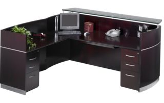 L-shaped Reception Desk