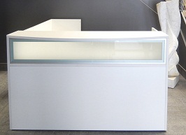 Features of white reception counters