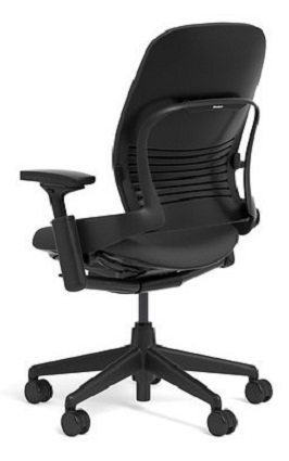 Steelcase Leap Fabric Chair, Black
