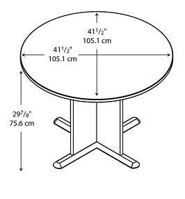 Bush - Round Conference Table 3