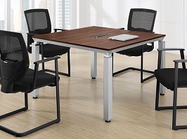 Square Modern Conference Room Table 2