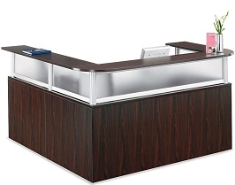 Officient Neoterik L-shaped Reception Desk