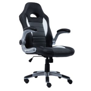 Giantex Pu Leather Executive Racing Style Bucket Seat Chair Sporty front