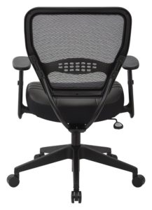 SPACE Seating Professional AirGrid Dark Back - side